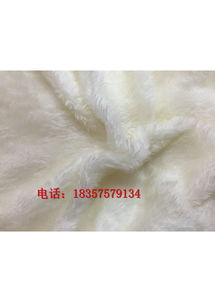 绍兴柯桥北极绒烫光 单面 素色